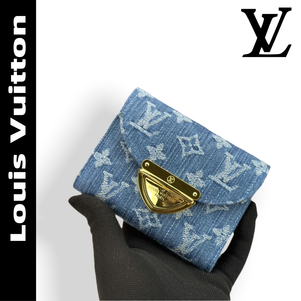 【ルイ・ヴィトン】☆デニム好きにはたまらない☆三つ折り財布 M82959