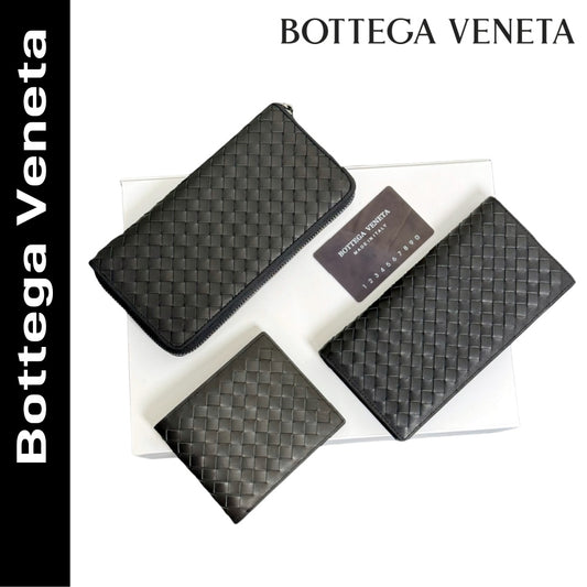 【ボッテガヴェネタ】黒カ財布☆超人気☆長短3種