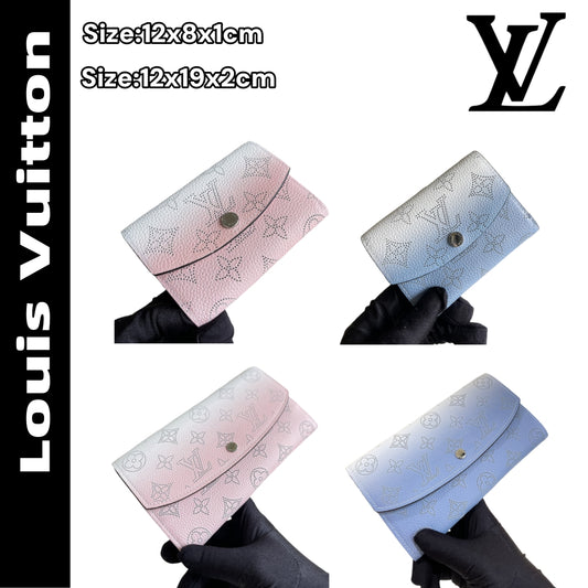 【ルイ・ヴィトン】限定品★ポルトモネ アン グラデーション ロング＆ショート財布2色