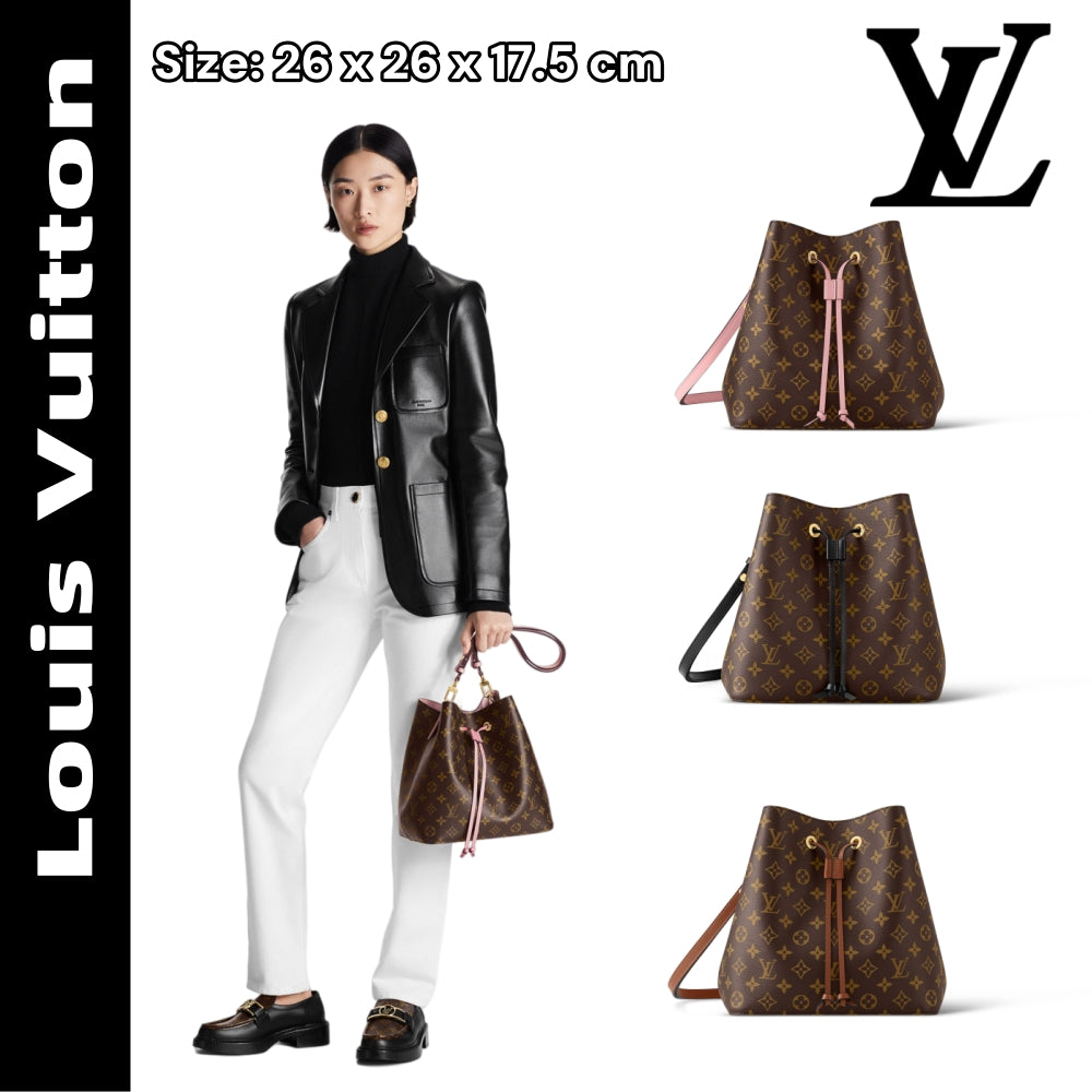 【ルイヴィトン】NeoNoé 多色展開の人気バケット 今季注目アイテム