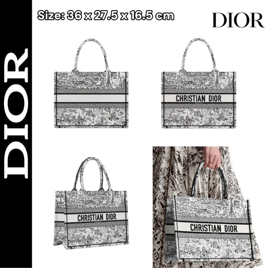 【ディオール】早い者勝ち ディオール ブックトート ミディアム