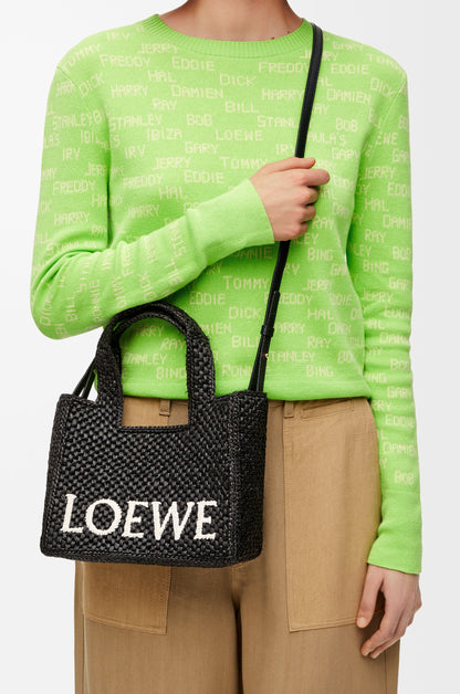 【ロエベ】大人気★春と夏定番人気  ラフィア フォント トート