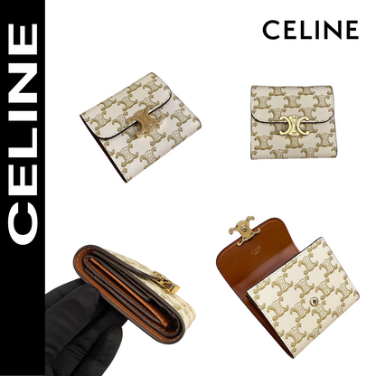 【セリーヌ】大人気 極上レザー仕立て クラシックで上品な選択