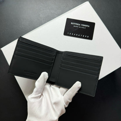 【ボッテガヴェネタ】人気★カセット 二つ折り財布  黒