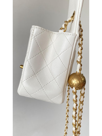 【シャネル】新作♪大人気の斜め掛け♡Flap Bag Gold Ball-選べる4色