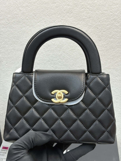 【シャネル】2wayで楽しめる♪チェーン付きミニバッグ  ケリー