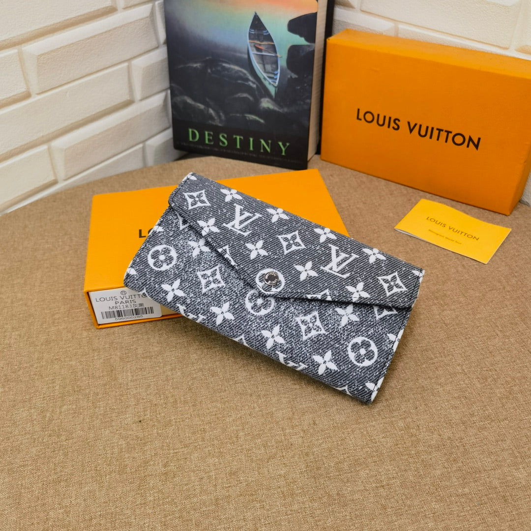 【ルイヴィトン】3タイプから選べる ジャカードデニム財布 在庫残りわずか