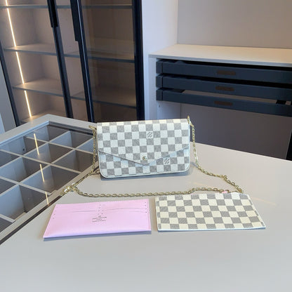 【ルイ・ヴィトン】◆Odeonショルダーバッグ5点セット｜三合一エンベロープバッグ付き♪今年最高のバリューセット！