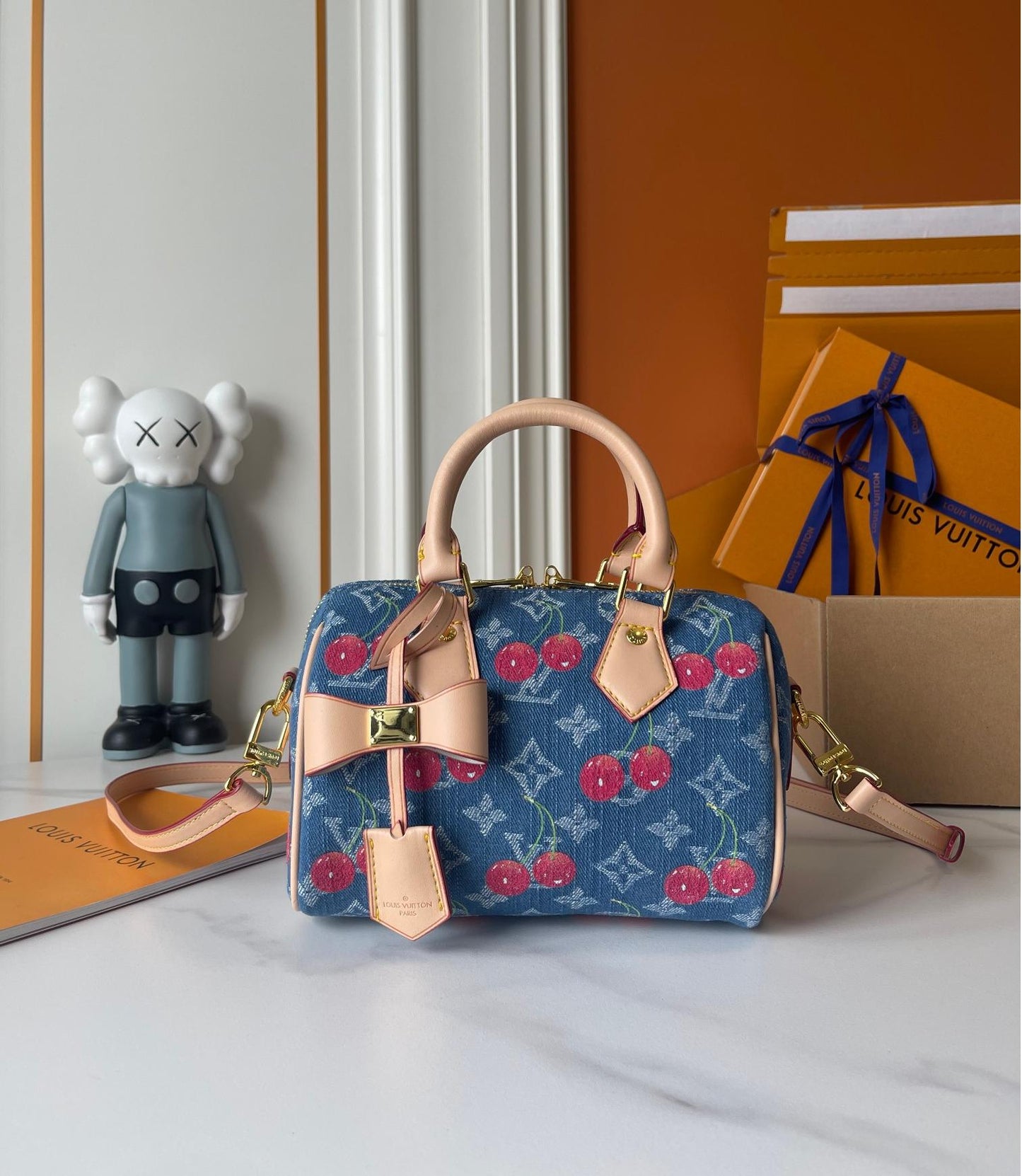 【ルイヴィトン】モノグラム・チェリー スピーディ 20