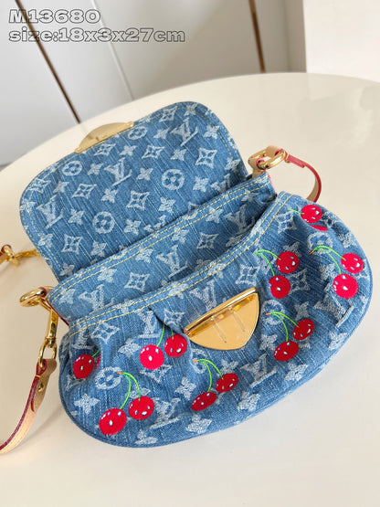 【ルイヴィトン】人気♪村上隆コラボ  ショルダーバッグ チェリー