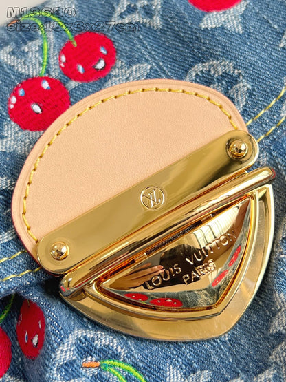 【ルイヴィトン】人気♪村上隆コラボ  ショルダーバッグ チェリー