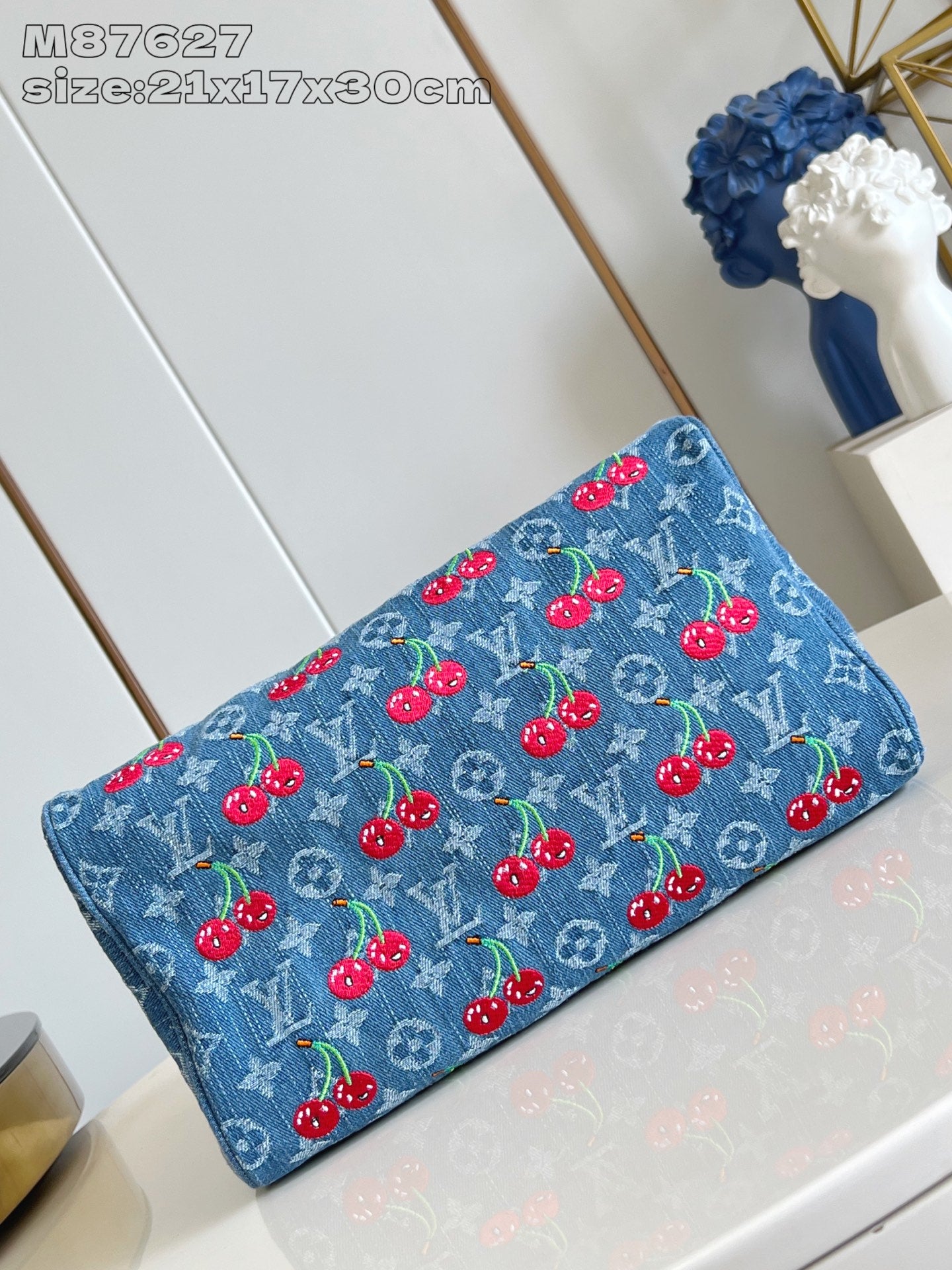 【ルイヴィトン】《村上隆》 モノグラム・チェリー スピーディ 30