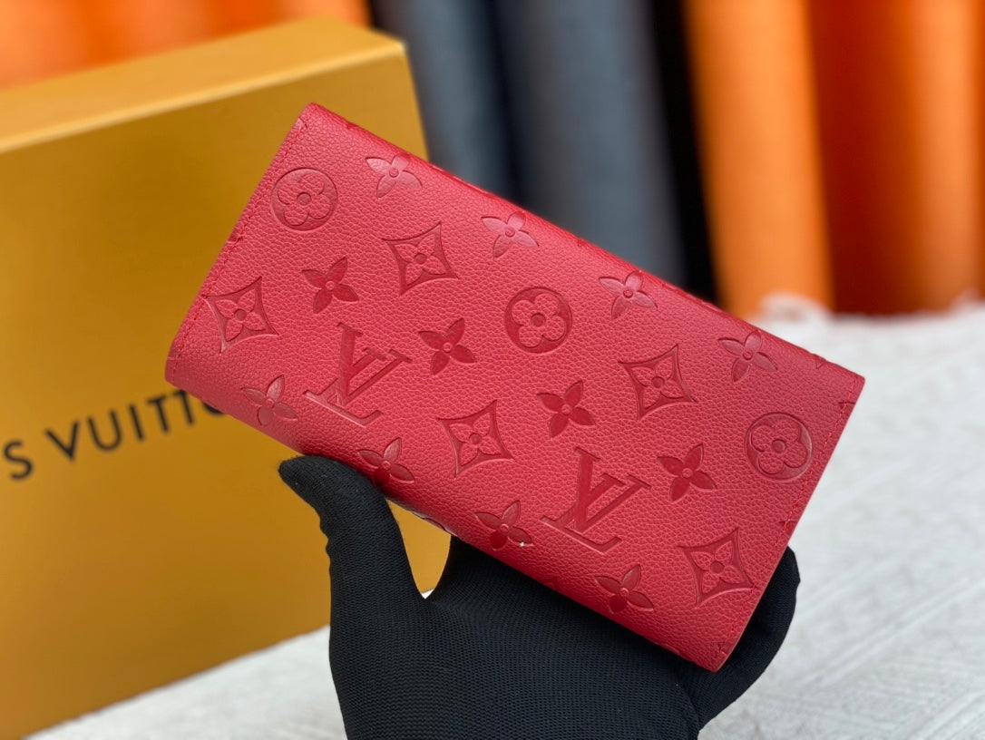 【ルイヴィトン】ダイヤ型押しSarah財布 4色展開 限定販売