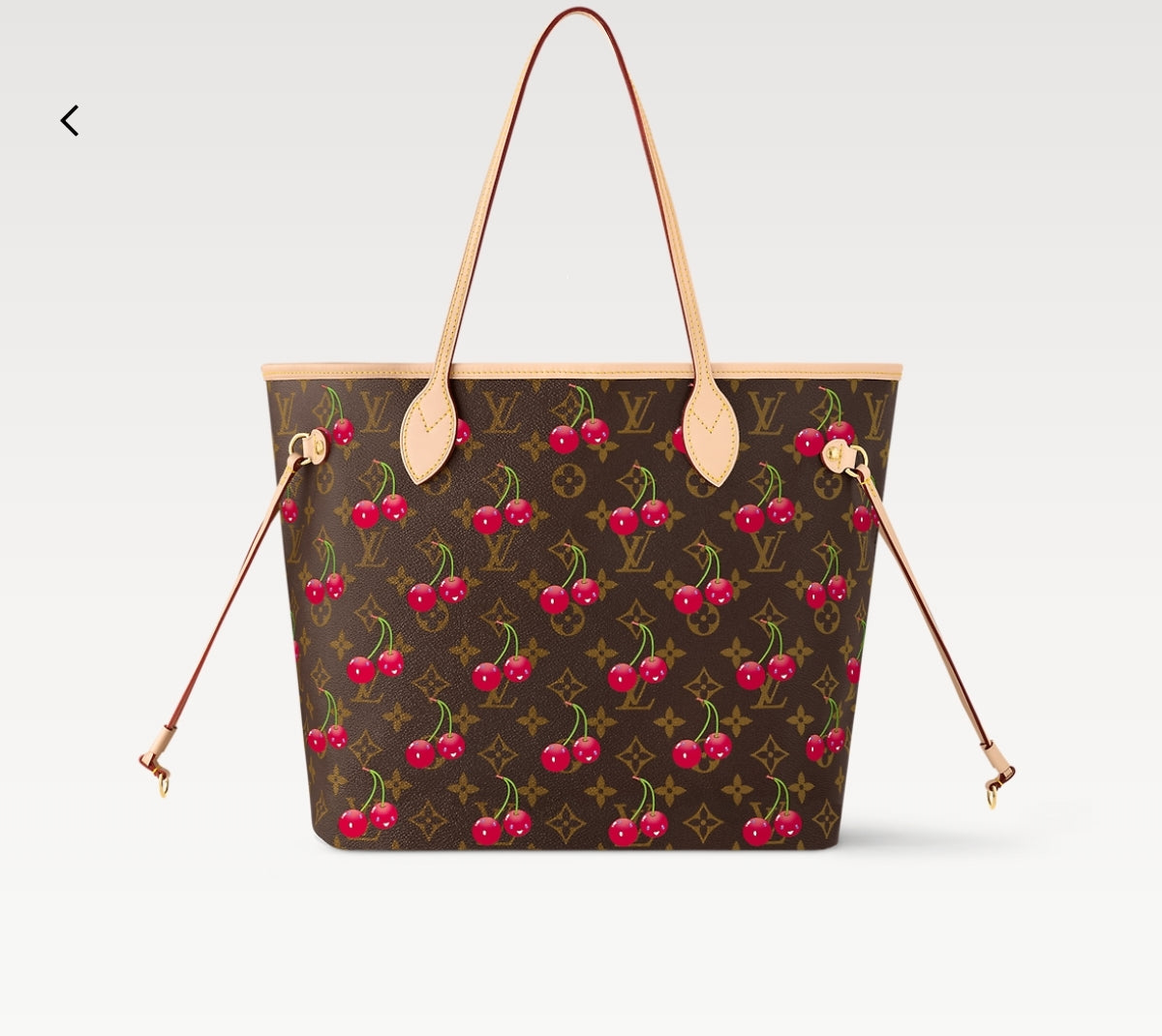 【ルイヴィトン】超希少！限定コラボLVxTM ネヴァーフル MM  13263